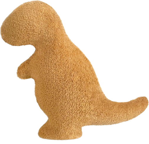 Dino Nugget Pillow Plush